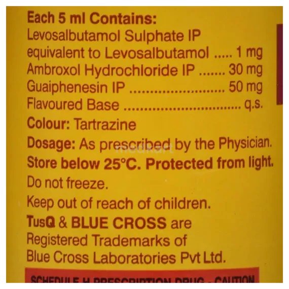 tusq ls syrup 100 ml